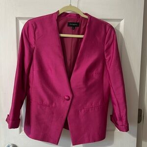 TALBOTS pink blazer